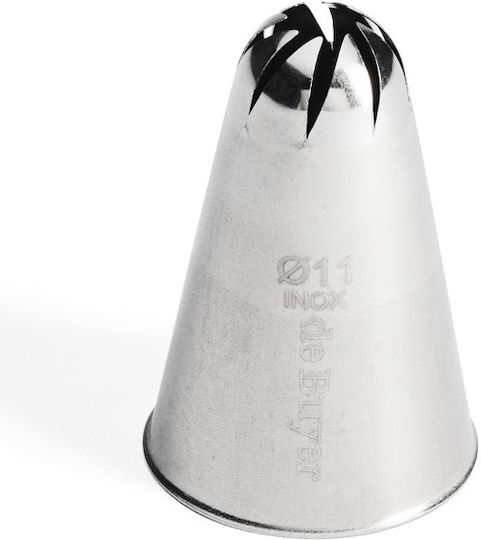 De Buyer Μύτη για Κορνέ Ζαχαροπλαστικής Inox 1.1cm 2129.11N