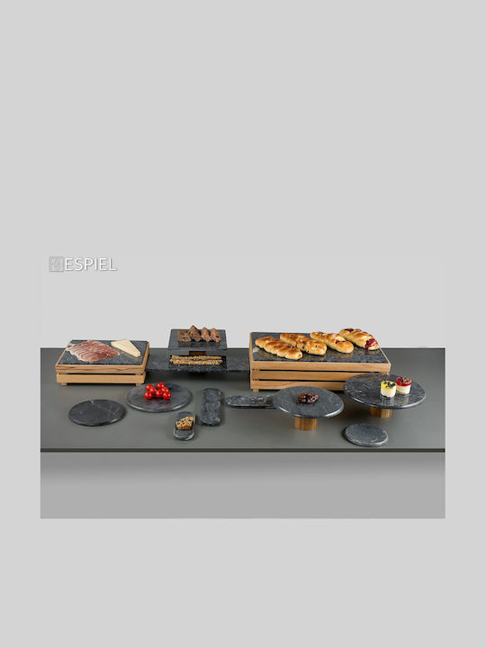 Espiel Marble Cheese Serving Platter 32.5x26.5x1cm 2pcs
