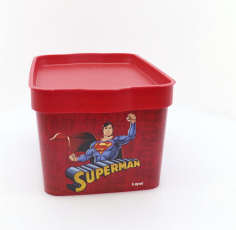 TnS Plastic Kids' Food Container 2.3lt Red