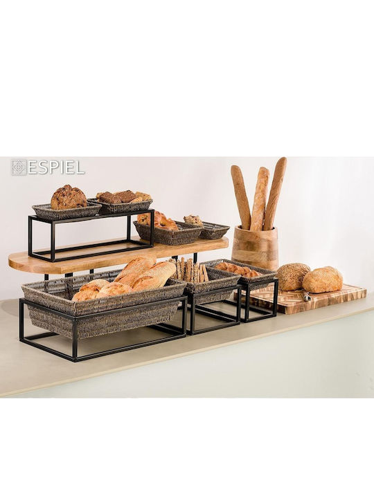 Espiel Zig Zag Wooden Serving Platter 44x30x3.5cm