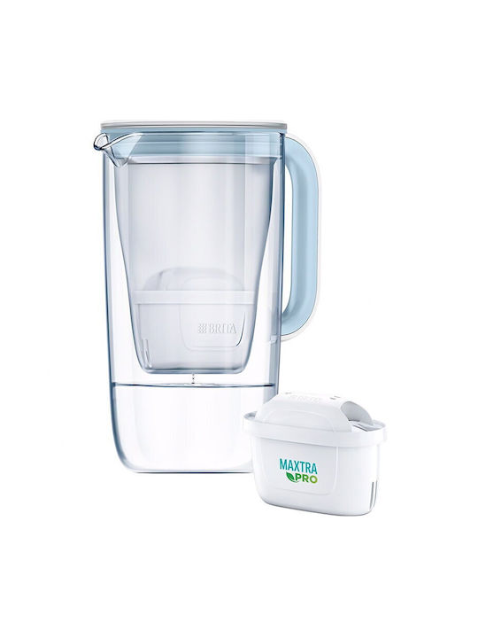 Brita Maxtra Glass Serving Jug White with Filter 2500ml