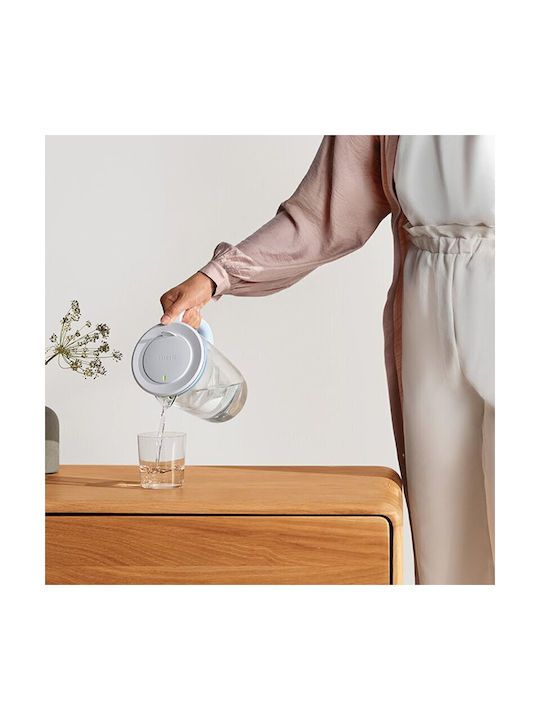 Brita Maxtra Glass Serving Jug White with Filter 2500ml