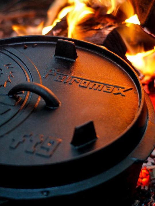 Petromax Dutch Oven Round Cast Iron 26x26cm 1pcs