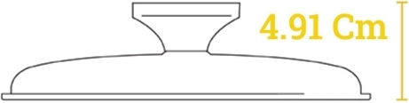 Lodge Oală Rotundă de Fontă 17.78cm 1buc