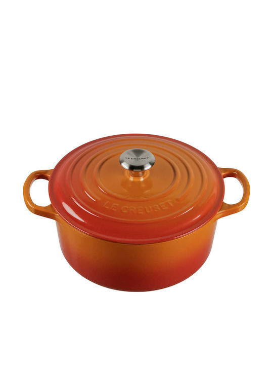 Le Creuset Signature Dutch Oven Round Made of Aluminum 22cm 1pcs