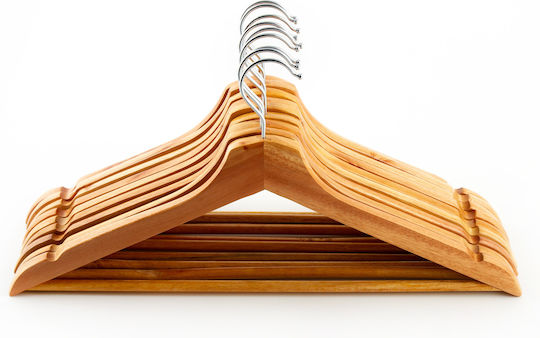 Ruhhy Clothes Hanger Brown 10pcs