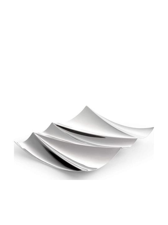 Philippi Elbharmonie Inox Ορντεβιέρα Μονής Θέσης Ασημί Π14xΜ23xΥ3cm 2τμχ