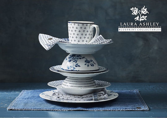 Laura Ashley Blueprint Αυγοθήκη από Πορσελάνη Μπλε