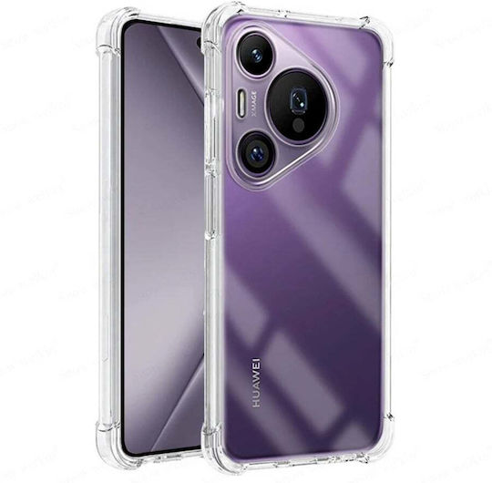 Umschlag Rückseite Silikon Transparent (Huawei Pura 70, SCHUTZ INNOVATION)