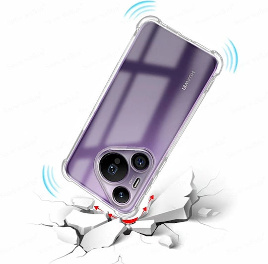 Umschlag Rückseite Silikon Transparent (Huawei Pura 70, SCHUTZ INNOVATION)