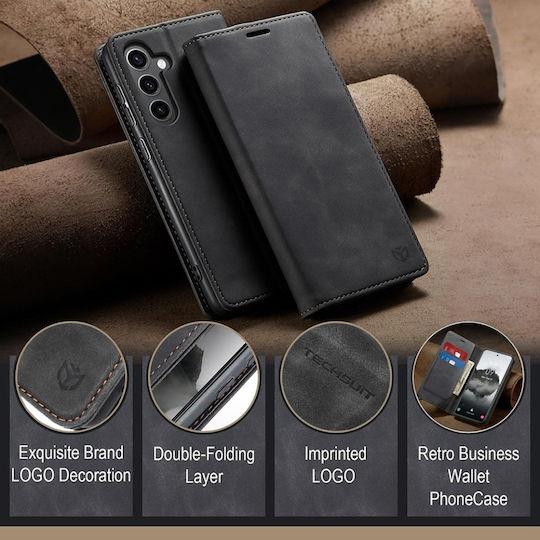 Wallet Piele artificială / Piele Negru (Nothing Phone 2a / 2a Plus)