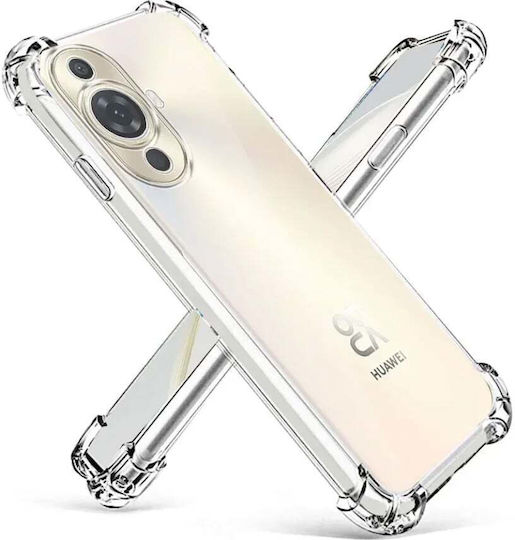 Задна корица Силикон Прозрачен (Huawei Nova 11, Huawei Nova 12S)