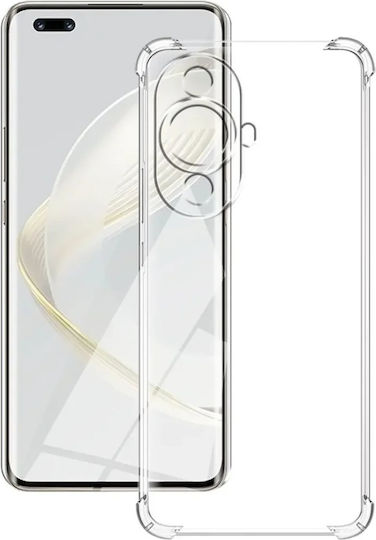 Задна корица Силикон Прозрачен (Huawei Nova 11, Huawei Nova 12S)