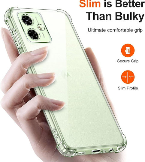 Back Cover Silicon Transparent (Moto G55)