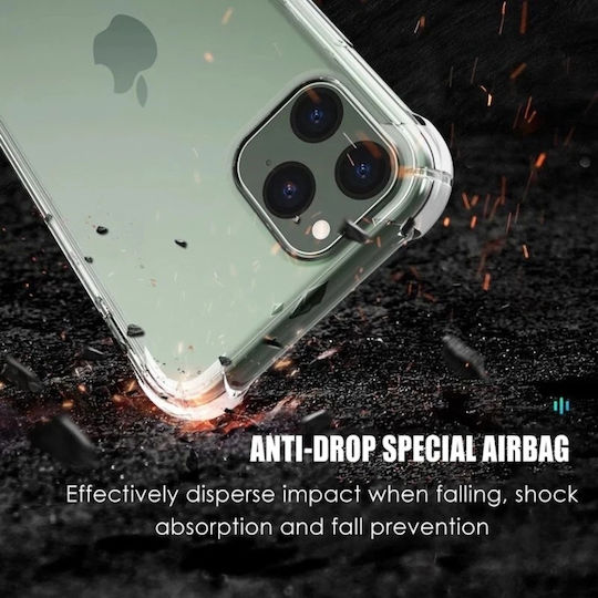 Umschlag Rückseite Silikon Transparent (OnePlus 8T)
