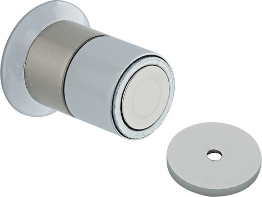 Opritor Ușă Magnetic 30mm Metalic Matt Nickel / Chrome 1buc