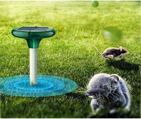 Geti Abwehrpfosten Nagetiere Solar