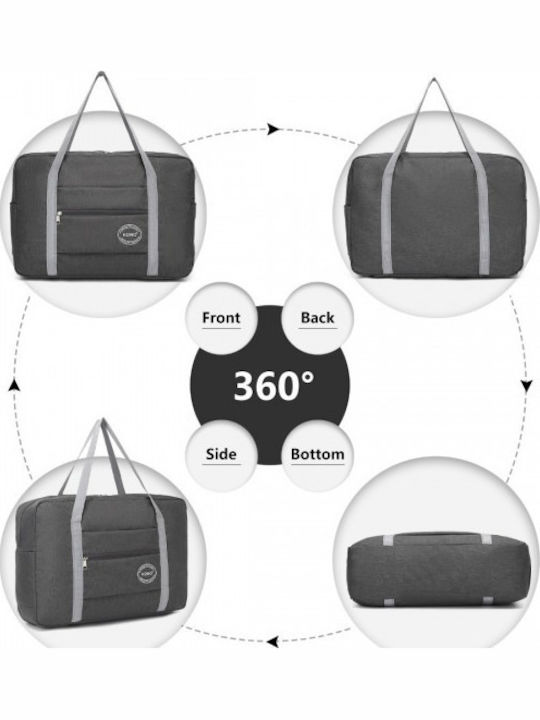 Miss Lulu Waterproof Shoulder / Handheld Bag for Laptop Gray EQ2256D-GY