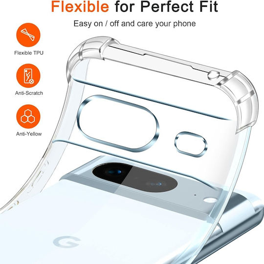 Back Cover Silicon Transparent (Google Pixel 7)