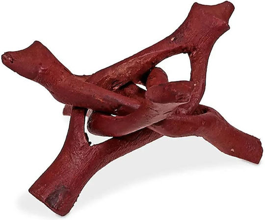 Handgefertigte Dreieckige Hölzernes Tripod Cobra Basis 15cm