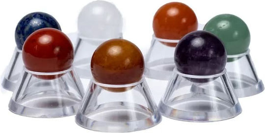 Ημιπολύτιμοι Λίθοι Feng Shui 7 Chakra Σχήμα Σφαίρας