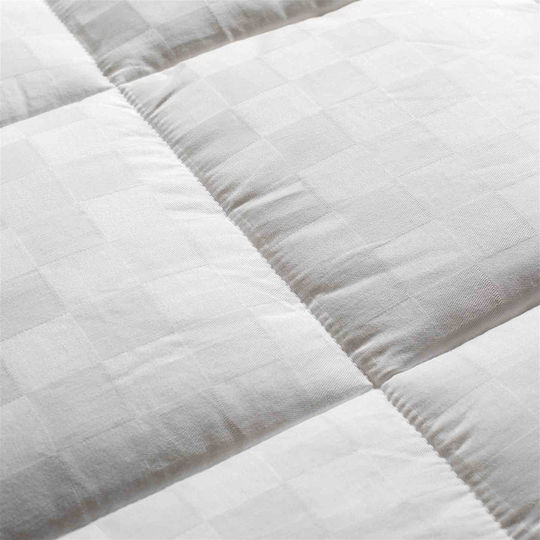 Schutzmatratzenbezug Aigaion Kassette 150gsm 180x200 Weiß