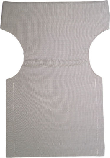Director Chair Cover Textilene Bioafrol M56xW51xH80cm Light Gray