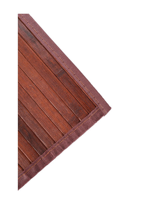 Covoraș de Baie Bamboo 180cm 180x52x0cm Maro Oem