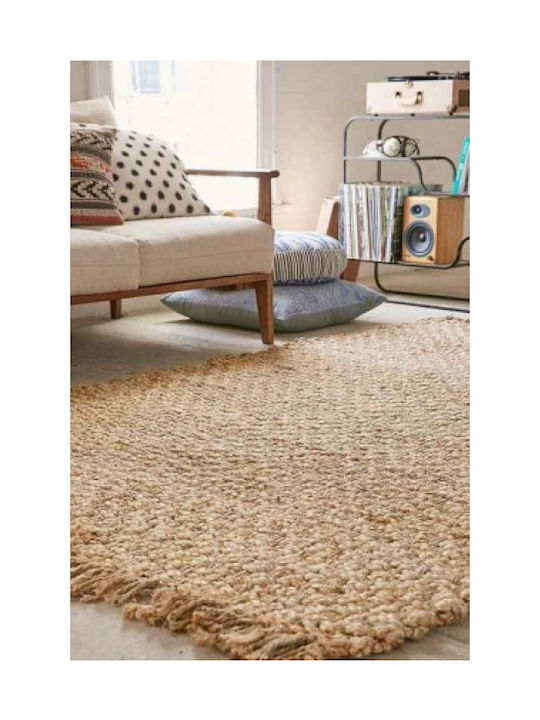 Juteteppich Wohnzimmer 2,00 × 3,00