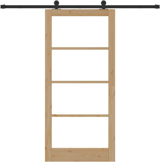Vidaxl Sliding Door Material Set 'orkdal' 93x202 cm
