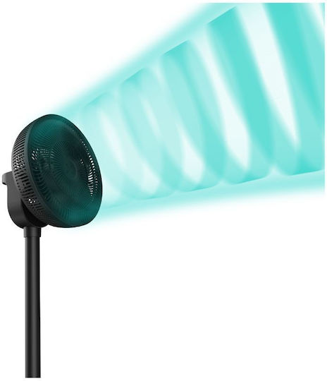 Duux Whisper Flex 2 Ventilator Pe Piedestal 21.5W cu Telecomandă Negru