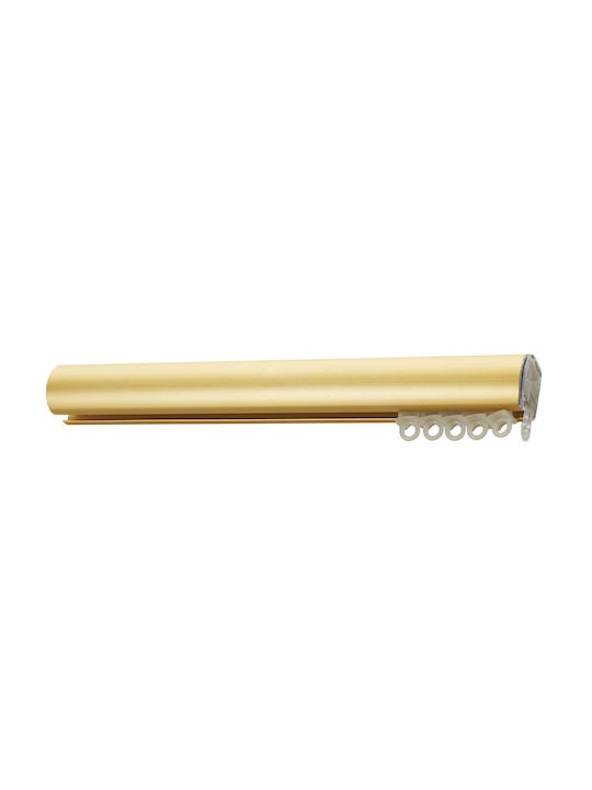 Metallic Curtain Pole Φ25 Zogometal E0430 Matte Beige 160cm Double by Rail