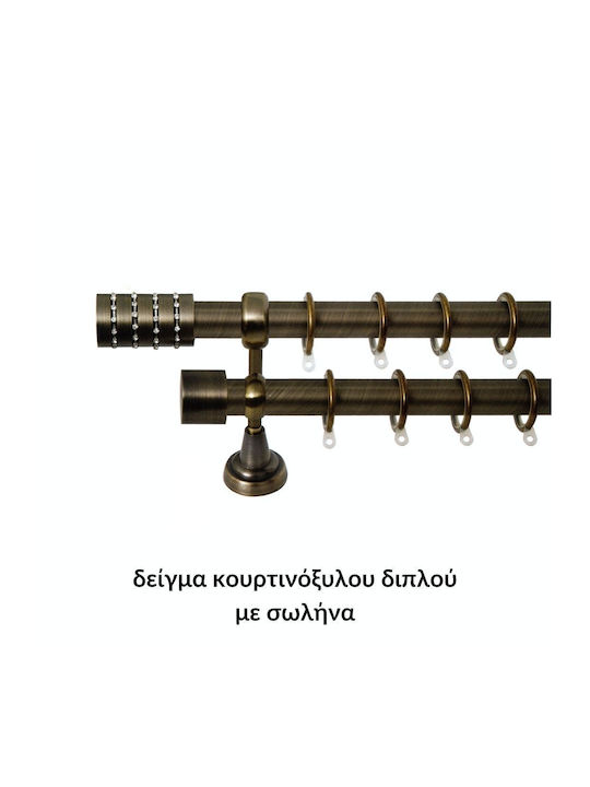 Vorhangstangen Import Φ25 Reihe Γ Nr.5 Oxynte Import Hellas Einzeln 200cm
