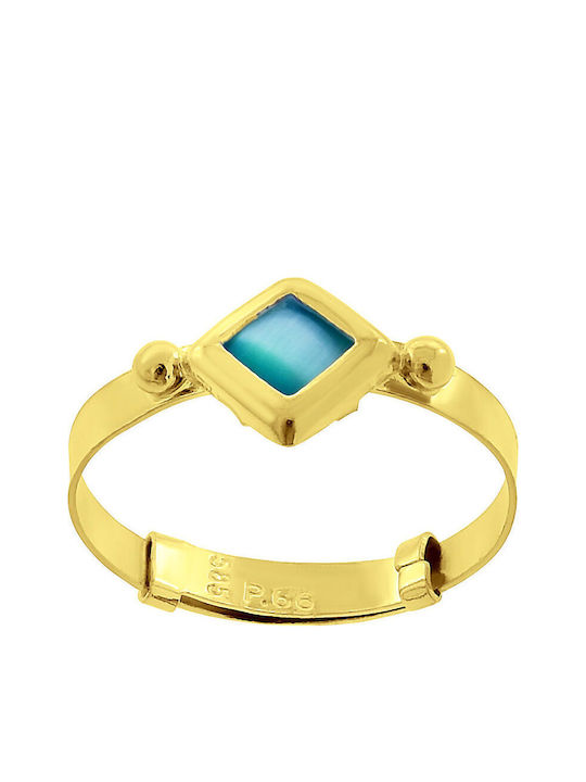 Elor Παιδικό Δαχτυλίδι από Χρυσό 14K ΔΑ2093 Elor Παιδικό Δαχτυλίδι από Χρυσό 14K ΔΑ2093