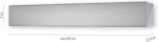 Metallic Pelmet Me40 Inox