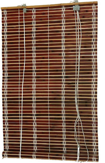 Ριντό Bamboo Πλακέ Σκούρο Καφέ 120x220 Cm Ra-ba