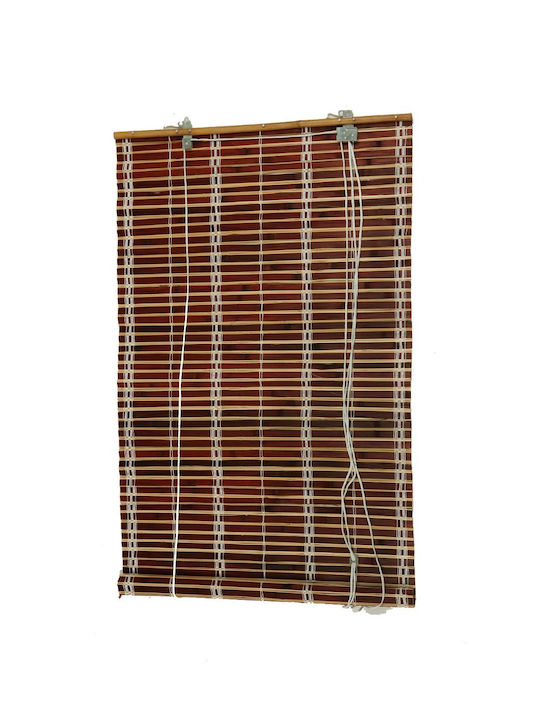 Ριντό Bamboo Πλακέ Σκούρο Καφέ 150x220 Cm Ra-ba