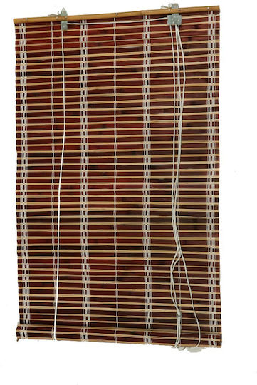 Ριντό Bamboo Πλακέ Σκούρο Καφέ 150x220 Cm Ra-ba