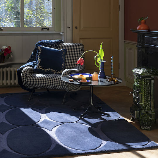 Renaissance 39008 Blau Wedgwood Wohnzimmer Teppich 120 X 180 Cm