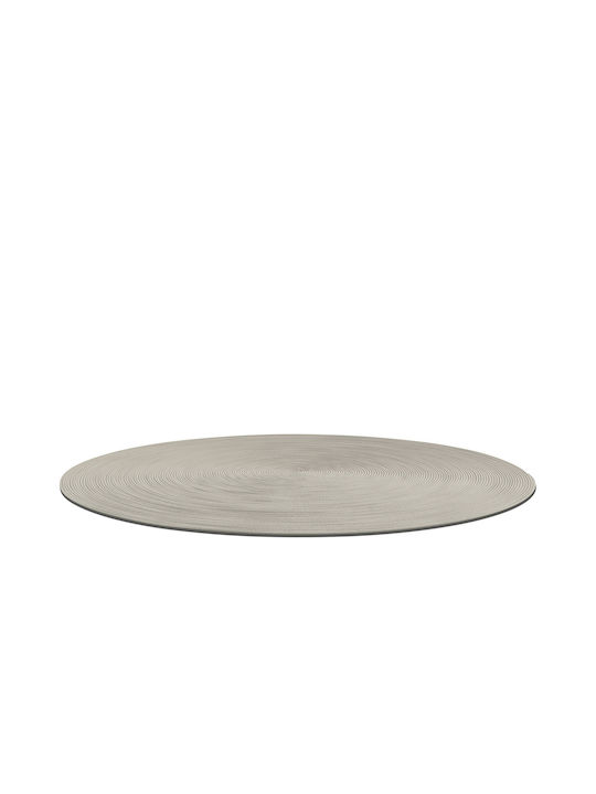 Michelangelo Beige 100% Polypropylene Living Room Rug Diameter Ø200cm Atmosphera