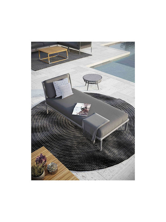 Michelangelo Beige 100% Polypropylene Living Room Rug Diameter Ø200cm Atmosphera