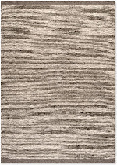 Bio 053 Hellbeige Baumwolle-Wolle 130x190 Casa Vogue Wohnzimmer Teppiche