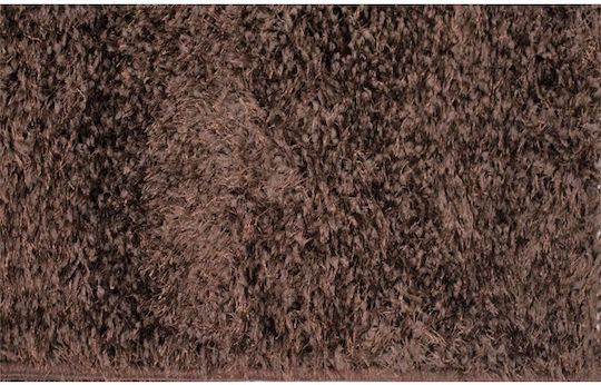 Wohnzimmer Teppiche Shaggy 3D 240x300cm Braun