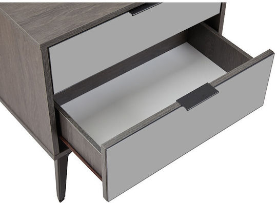 Комод Specchio Дървен Черен 58x39x55см