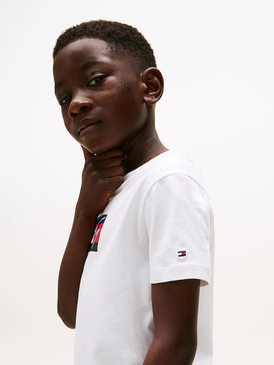 Kids' T-shirt White Flag