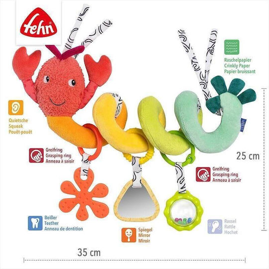 Fehn Spiral Toy for Crib and Stroller for 0++ Months