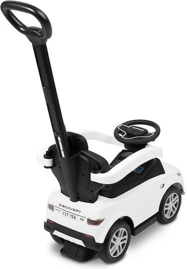 Toyz Αυτοκινητάκι Ride On με Χειρολαβή για 12+ μηνών Λευκό
