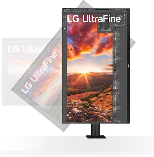 LG 32UN880K-B-B IPS HDR Monitor 31.5" 4K 3840x2160 με Χρόνο Απόκρισης 5ms GTG