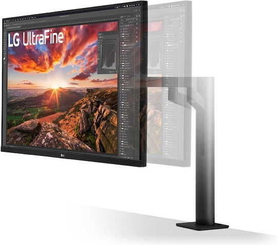 LG 32UN880K-B-B IPS HDR Monitor 31.5" 4K 3840x2160 με Χρόνο Απόκρισης 5ms GTG