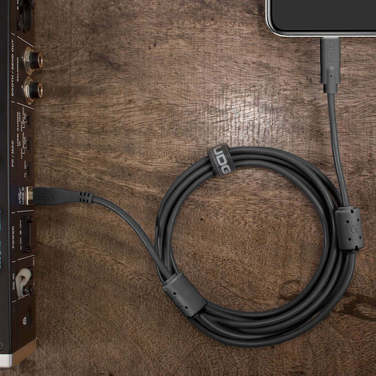 UDG Ultimate USB 2.0 Cable USB-C male - USB-B Μαύρο 1.5m U96001BL